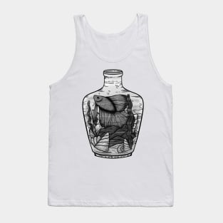 Fish in a Bottle Tank Top